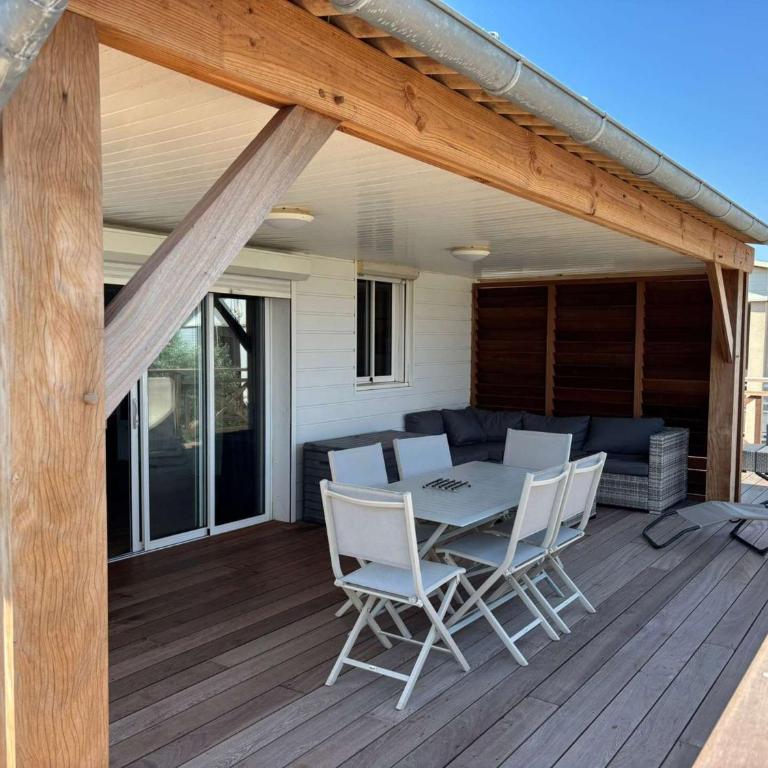 AIG 94 – Chalet en rangée – Gruissan – 6 personnes - Chalet 3 Chambres - 7