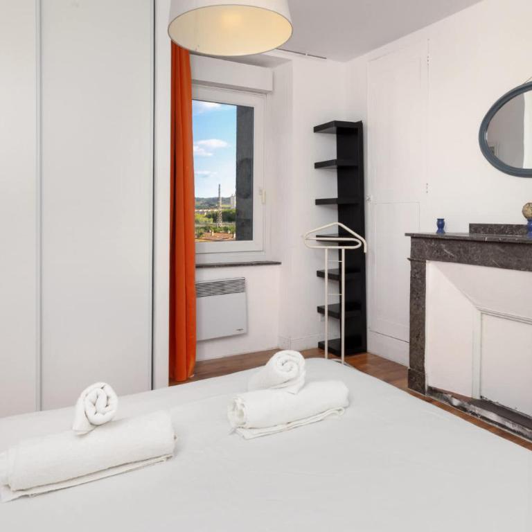 T2 lumineux vue sur la Cité proche Canal du Midi - Apartment - 14