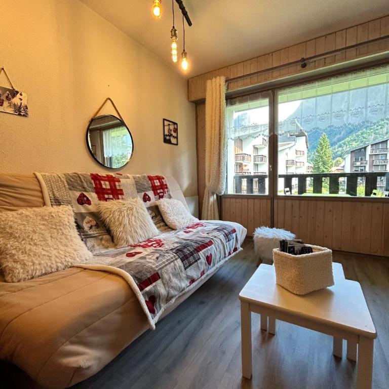 Studio 4 Pers - centre Samoëns - Deluxe Apartment mit Balkon und 2 Schlafzimmern - 11