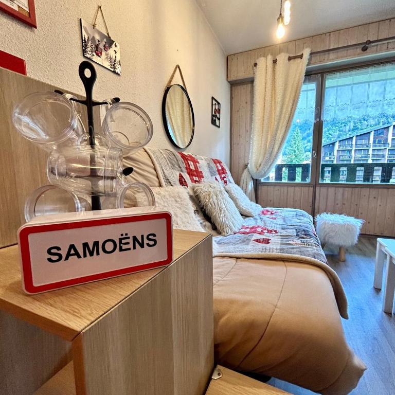 Studio 4 Pers - centre Samoëns - Deluxe Apartment mit Balkon und 2 Schlafzimmern - 14