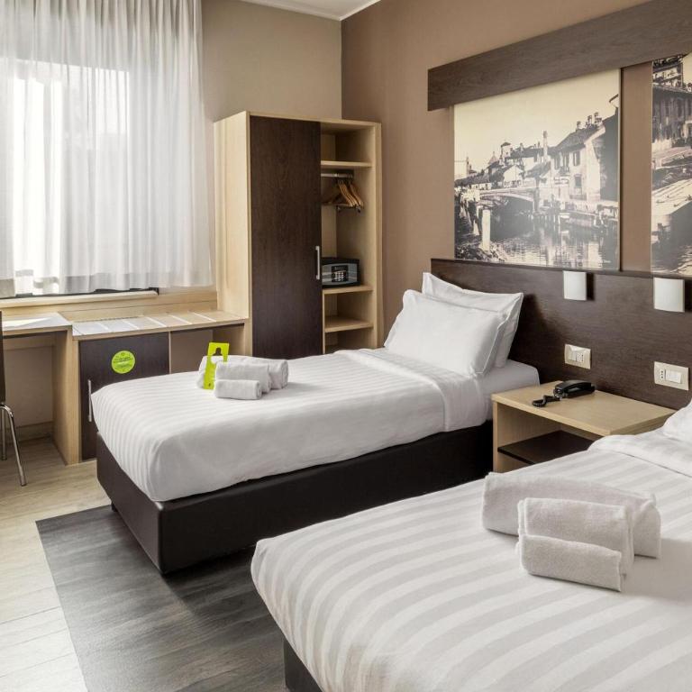 B&B HOTEL Milano Portello - Camera Comfort Doppia con Letti Singoli - 1