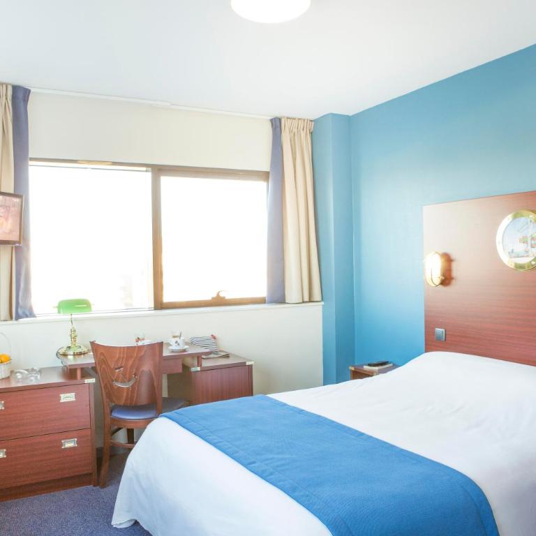 Hôtel Les Gens De Mer Dunkerque by Popinns - Chambre Double - Vue sur Port - 3