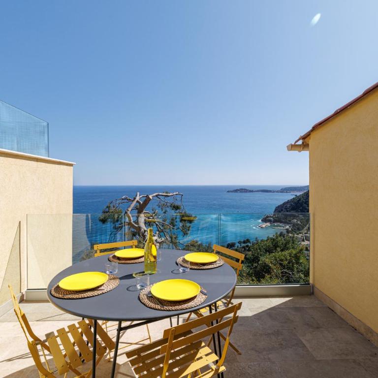 LES CITRONS D EZE 4P - Vue mer panoramique et calme absolu - au coeur des citronniers a Eze - Appartement - Vue sur Mer - 2