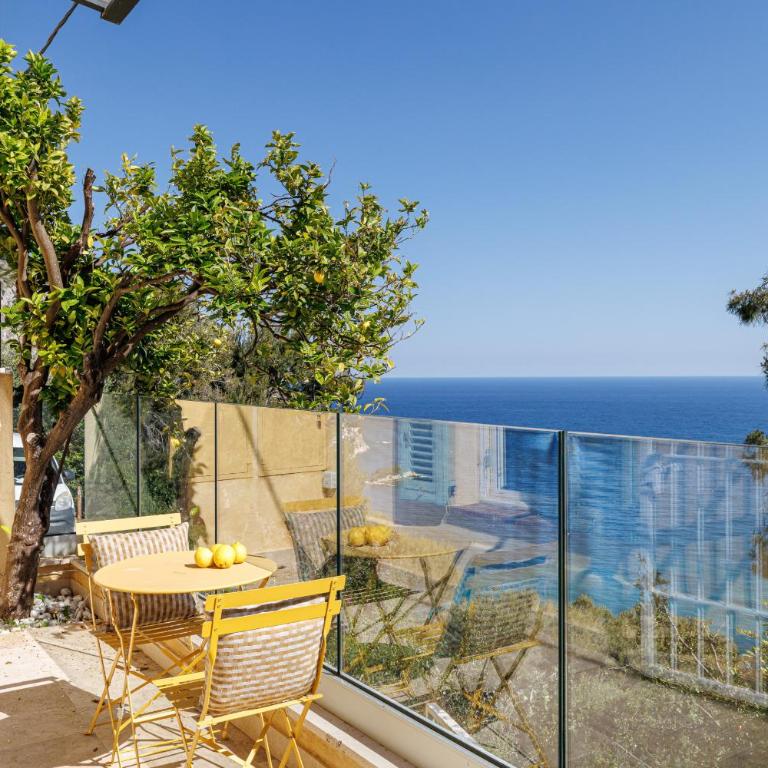 LES CITRONS D EZE 4P - Vue mer panoramique et calme absolu - au coeur des citronniers a Eze - Appartement - Vue sur Mer - 4