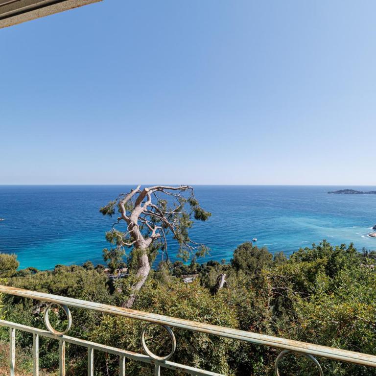 LES CITRONS D EZE 4P - Vue mer panoramique et calme absolu - au coeur des citronniers a Eze - Appartement - Vue sur Mer - 54