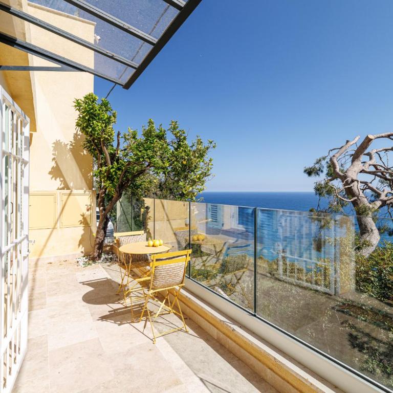 LES CITRONS D EZE 4P - Vue mer panoramique et calme absolu - au coeur des citronniers a Eze - Appartement - Vue sur Mer - 56