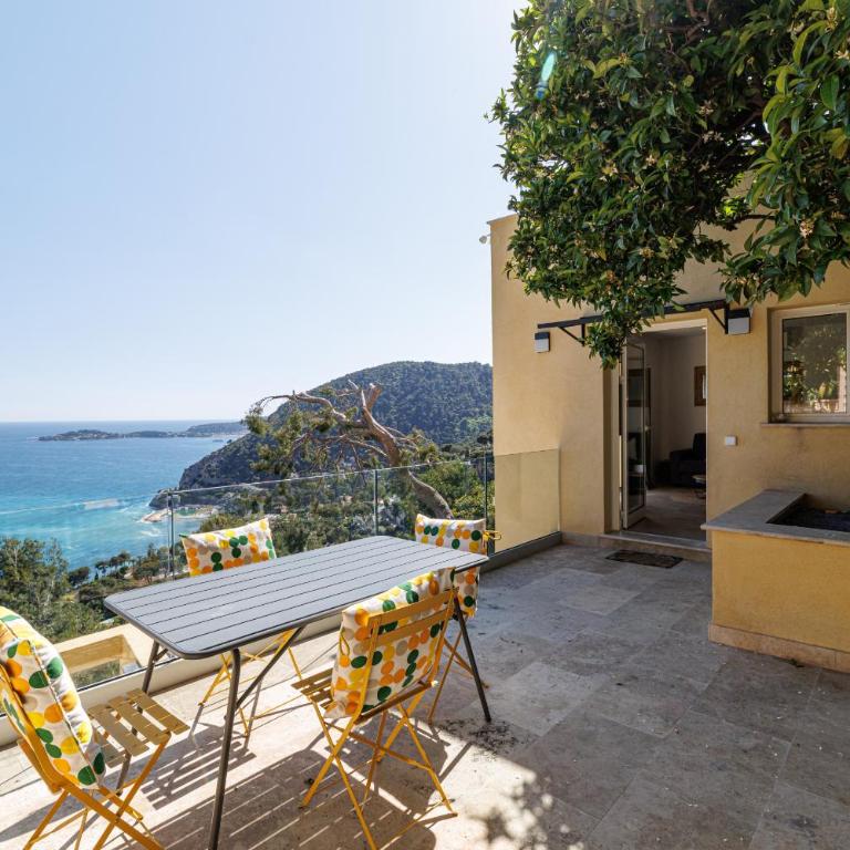 LES CITRONS D EZE 2P - Vue mer spectaculaire - Terrasse et balcon - Climatisation - Apartamento 1 dormitorio con vistas al mar y terraza - 1