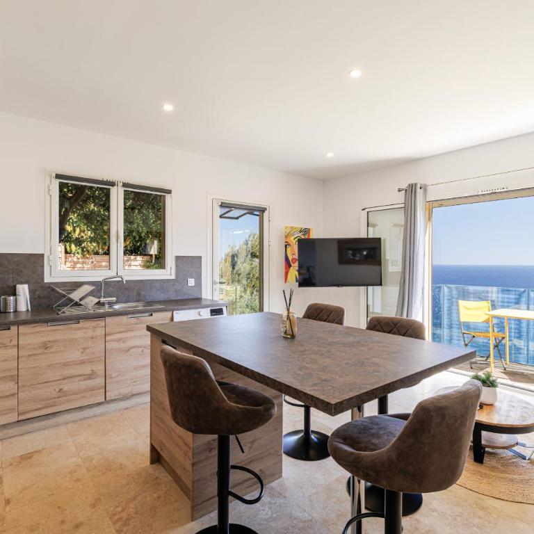 LES CITRONS D EZE 2P - Vue mer spectaculaire - Terrasse et balcon - Climatisation - Apartamento 1 dormitorio con vistas al mar y terraza - 3