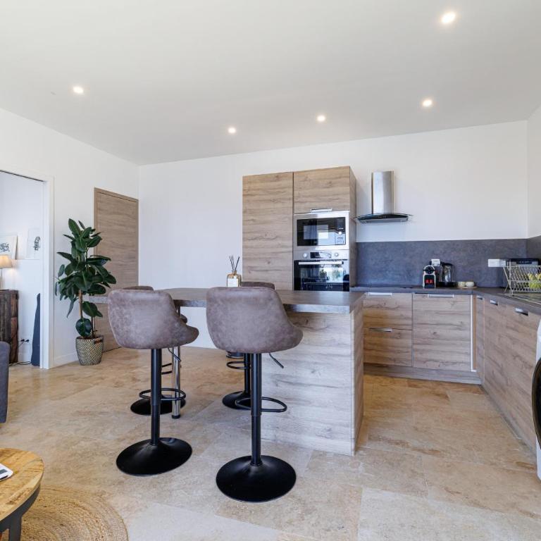 LES CITRONS D EZE 2P - Vue mer spectaculaire - Terrasse et balcon - Climatisation - Apartamento 1 dormitorio con vistas al mar y terraza - 17