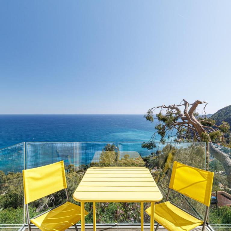 LES CITRONS D EZE 2P - Vue mer spectaculaire - Terrasse et balcon - Climatisation - Apartamento 1 dormitorio con vistas al mar y terraza - 28