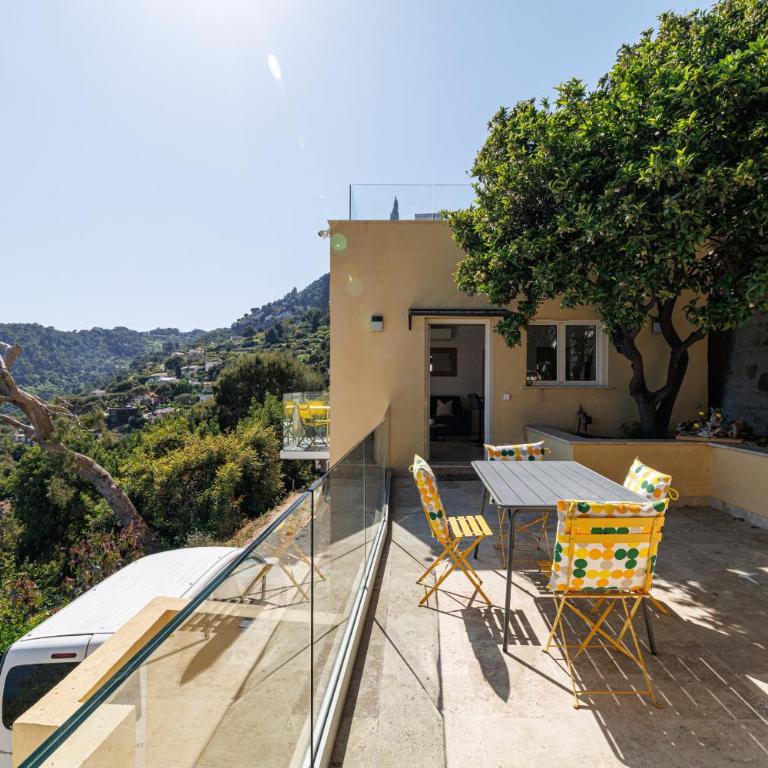 LES CITRONS D EZE 2P - Vue mer spectaculaire - Terrasse et balcon - Climatisation - Apartamento 1 dormitorio con vistas al mar y terraza - 30