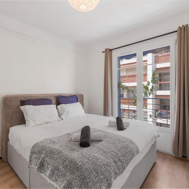 3 pièces, Plage & Vieil Antibes à pied - Apartment mit 2 Schlafzimmern - 3