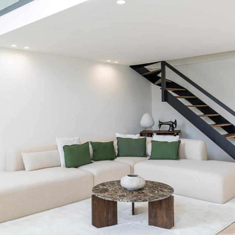 20 QUAI LUNEL - Loft vue Port de Nice - 2 suites mezzanine - Climatise - Appartement 2 Chambres avec Vue sur le Port - 14