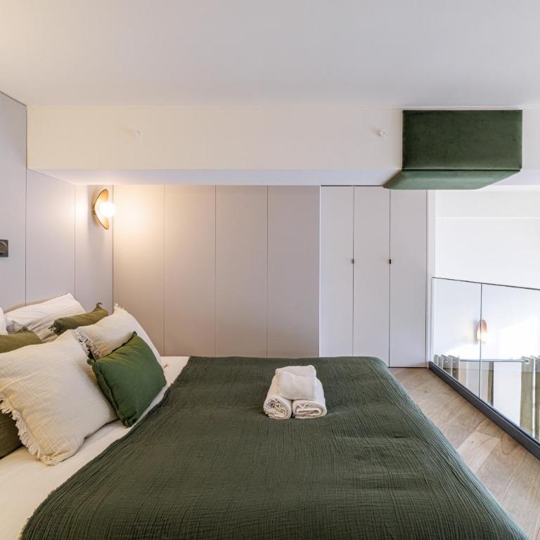 20 QUAI LUNEL - Loft vue Port de Nice - 2 suites mezzanine - Climatise - Appartement 2 Chambres avec Vue sur le Port - 31