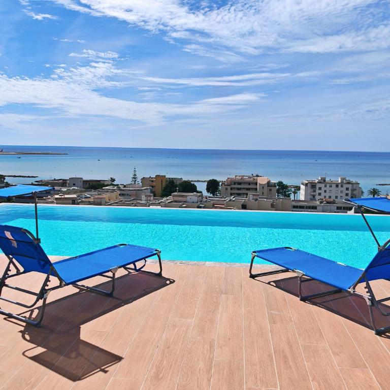 SEASIDE - Rooftop Pool - Beach 100m - Pk - Studio avec Terrasse - 14