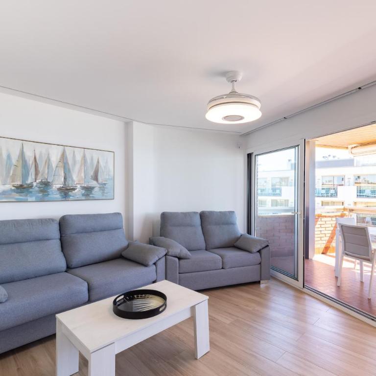 Apartamento Mas d En Gran - Platja Vilafortuny - Apartamento con vistas al mar - 5