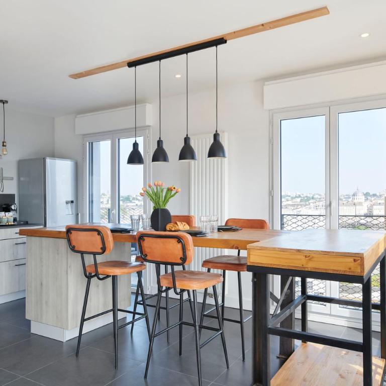 L'Observatoire, parking vue imprenable sur Nantes - Appartamento con 1 Camera da Letto - 6