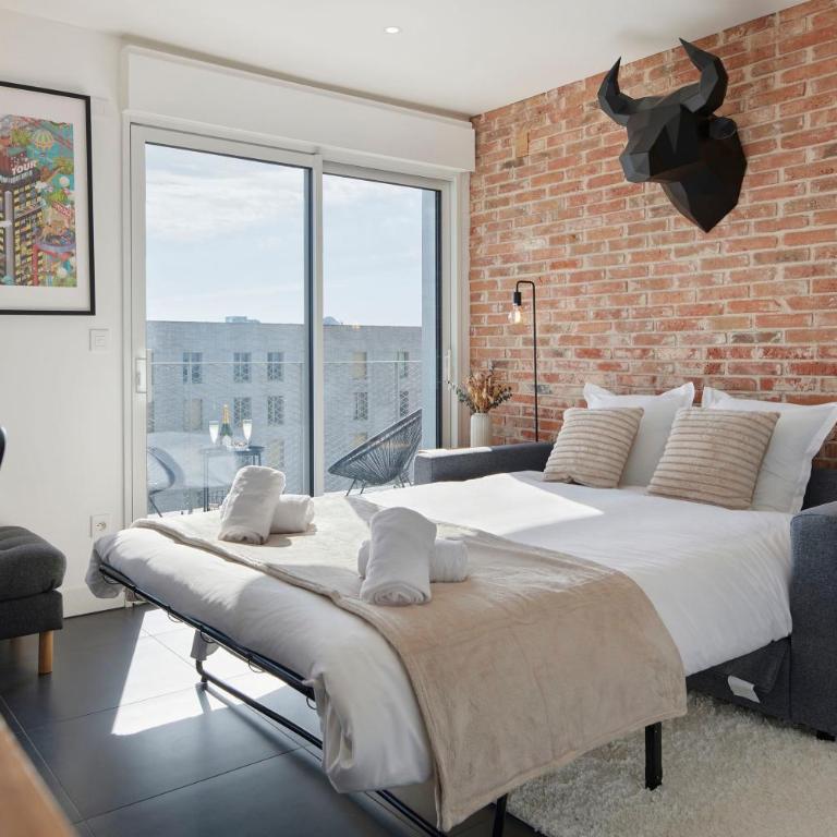 L'Observatoire, parking vue imprenable sur Nantes - Appartamento con 1 Camera da Letto - 33