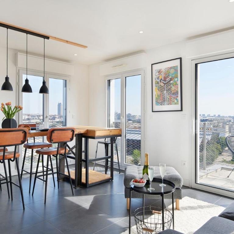 L'Observatoire, parking vue imprenable sur Nantes - Appartamento con 1 Camera da Letto - 12