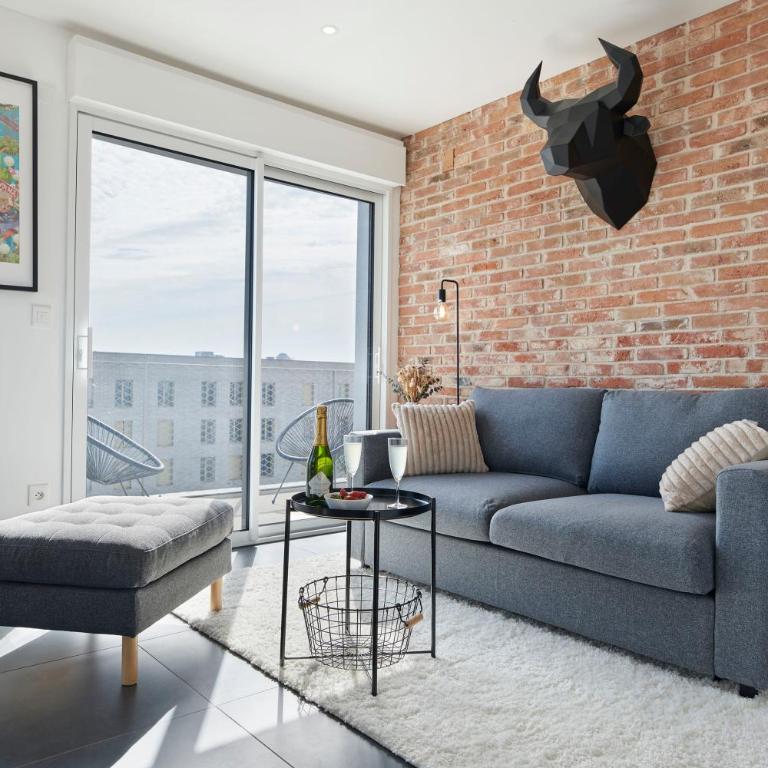 L'Observatoire, parking vue imprenable sur Nantes - Appartamento con 1 Camera da Letto - 35