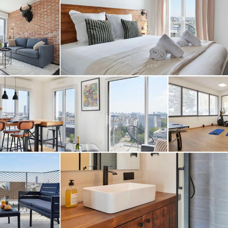 L'Observatoire, parking vue imprenable sur Nantes - Appartamento con 1 Camera da Letto - 2
