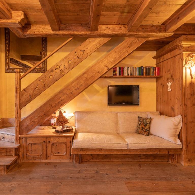 Casa Puntanera 2, charming in Cortina d Ampezzo - Apartment mit 4 Schlafzimmern und einem Balkon - 3