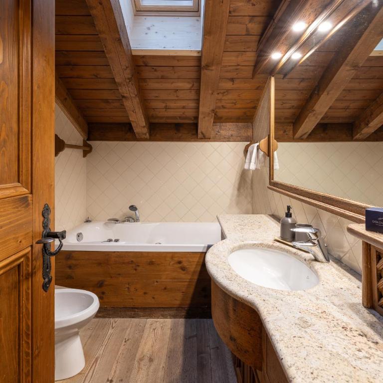 Casa Puntanera 2, charming in Cortina d Ampezzo - Apartment mit 4 Schlafzimmern und einem Balkon - 6