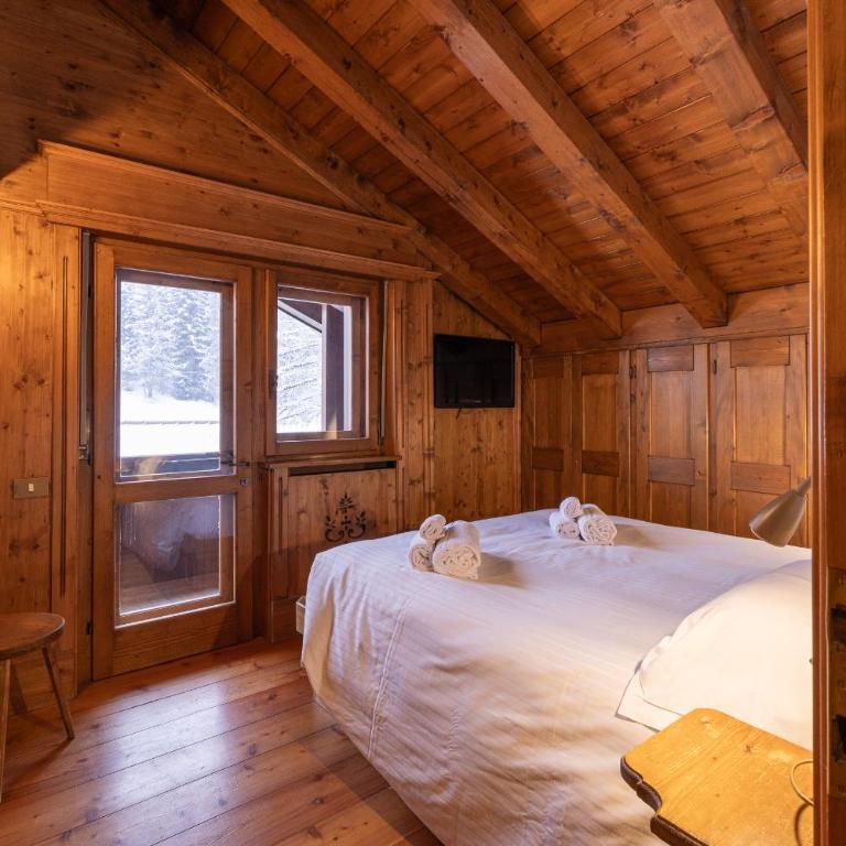 Casa Puntanera 2, charming in Cortina d Ampezzo - Apartment mit 4 Schlafzimmern und einem Balkon - 10