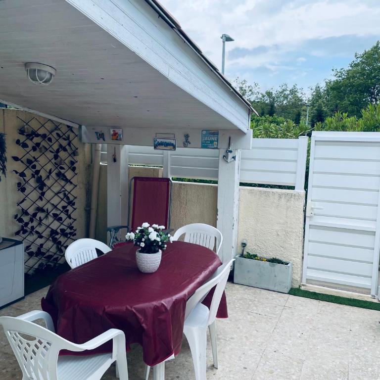 maison climatisée à 500m de la plage dans résidence - Haus mit 1 Schlafzimmer - 9