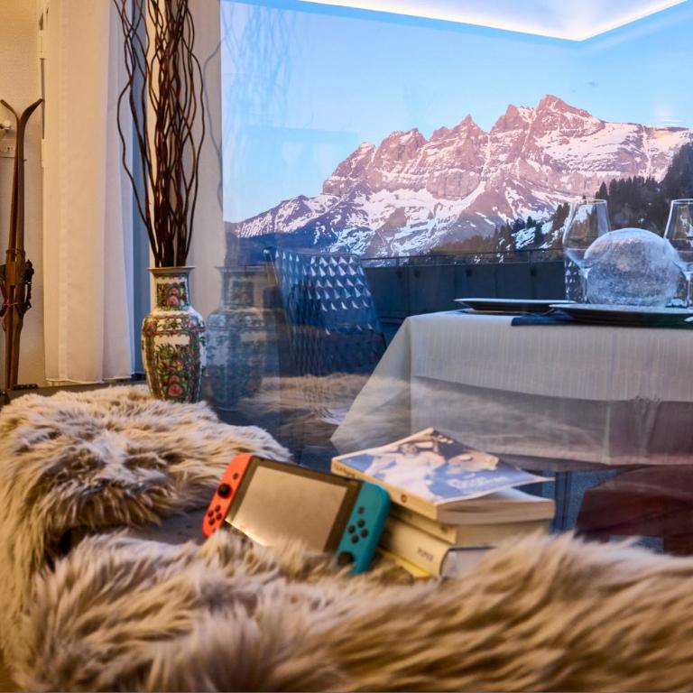 Design Neuf - Vue Dents du Midi - Spot VTT et Rando - Apartment mit 2 Schlafzimmern und Terrasse - 1