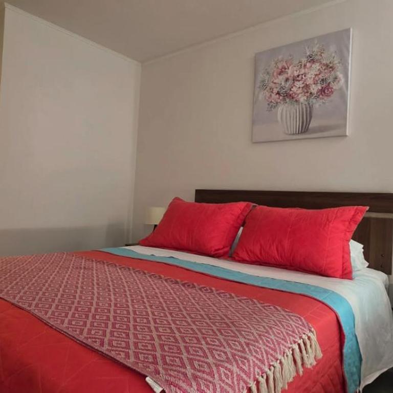 Moderno Departamento Cerca de Movistar Arena, Parque Estadio Nacional y Barrio Italia - One-Bedroom Apartment - 2
