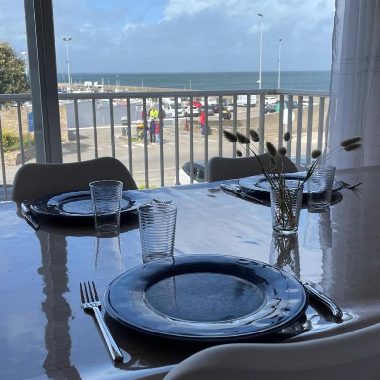Maryland Meerblick Port Haliguen Porigo Beach - Apartment mit 2 Schlafzimmern - 1