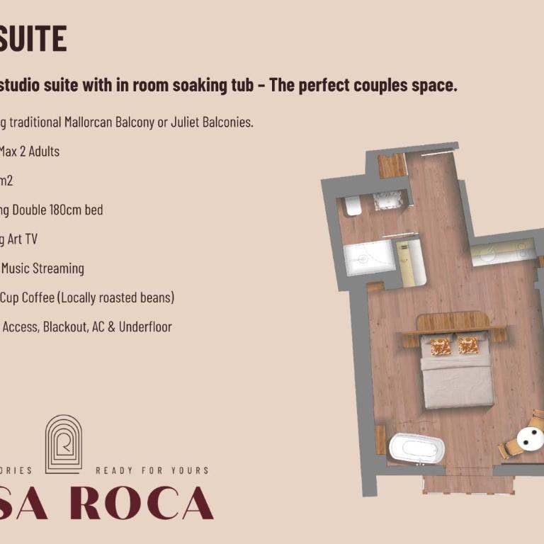 Casa Roca - Palma Old Town Wine Hotel - King Suite - 5