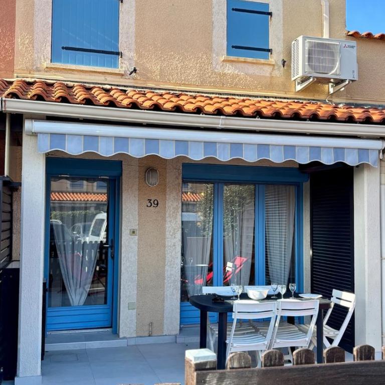 Beach house for 5 with air conditioning, parking & terrace - Maison 2 Chambres - 20