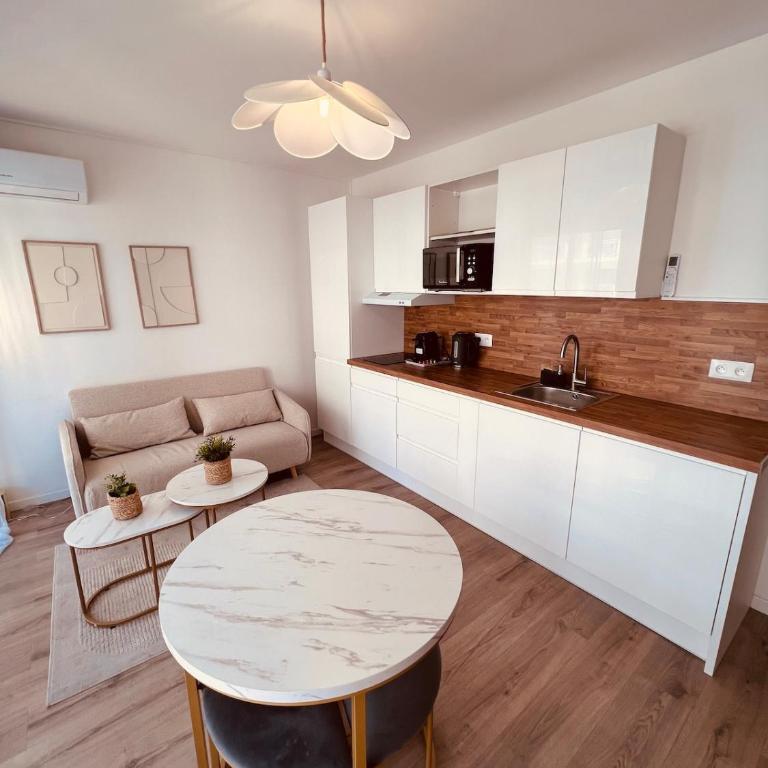 Appartement Cosy avec Terrasse Cannes centre - Apartamento de 1 dormitorio - 7