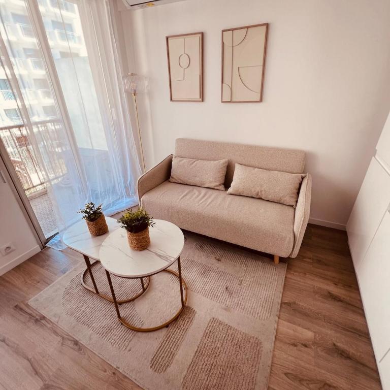 Appartement Cosy avec Terrasse Cannes centre - Apartamento de 1 dormitorio - 18