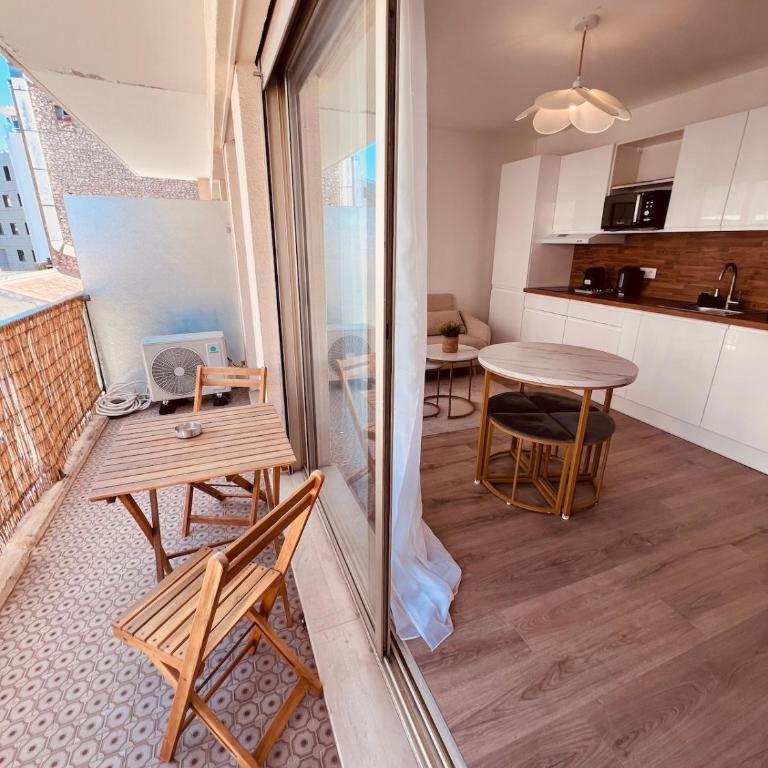 Appartement Cosy avec Terrasse Cannes centre - Apartamento de 1 dormitorio - 19