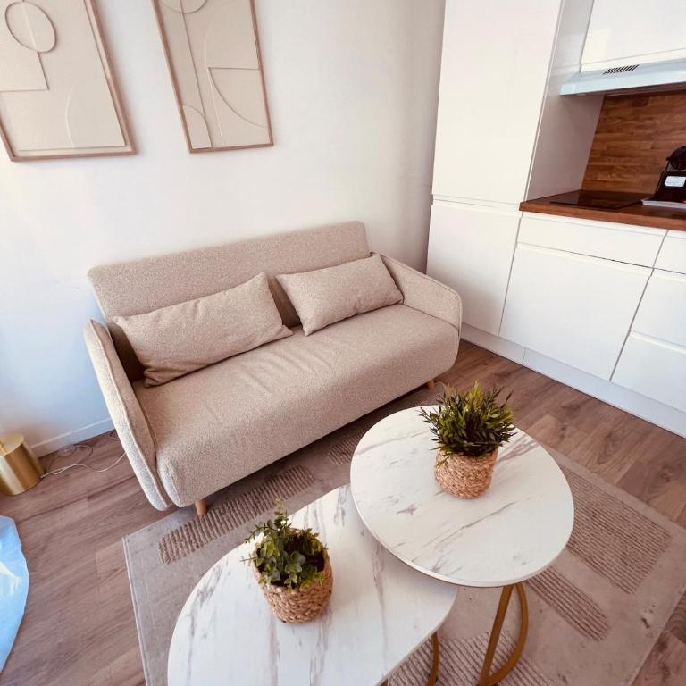 Appartement Cosy avec Terrasse Cannes centre - Apartamento de 1 dormitorio - 32