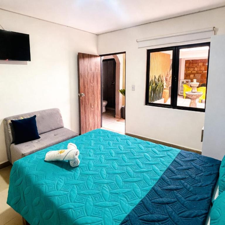 Hotel Fuente Real Popayán - Double Room with Private External Bathroom - 4