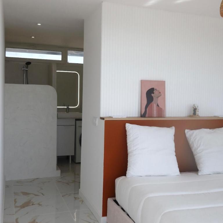 Appartement 4e étage Face à la mer Accès direct plage Parking - Apartamento de 1 dormitorio con balcón y vistas al mar - 21