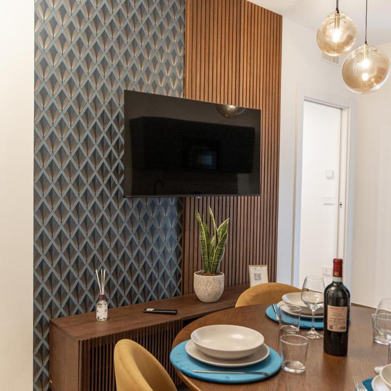 AM156 Bari Apt 240 Modern Urban Suite with Terrace & WiFi - Appartamento con 1 Camera da Letto - 13