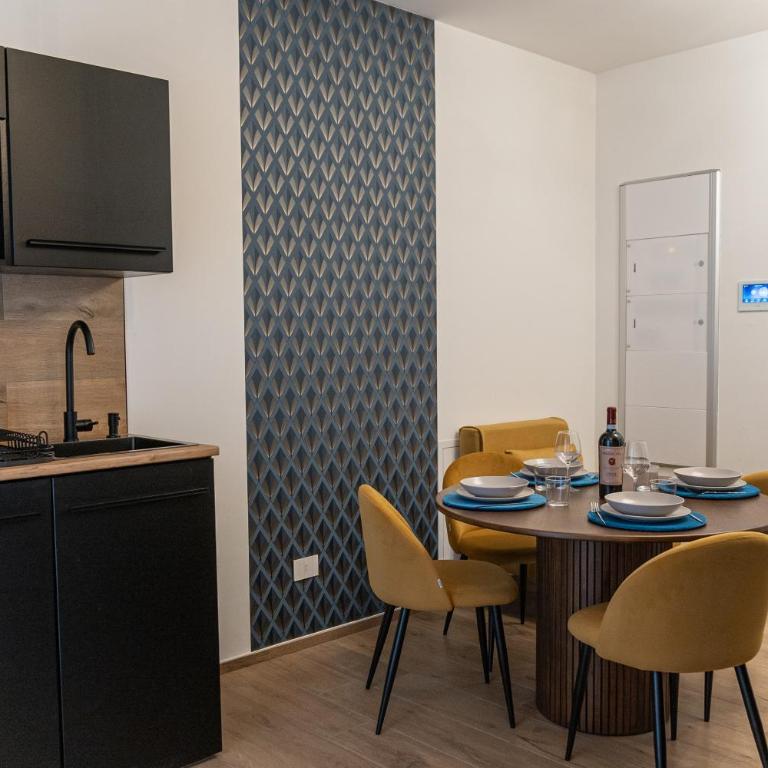 AM156 Bari Apt 240 Modern Urban Suite with Terrace & WiFi - Appartamento con 1 Camera da Letto - 12