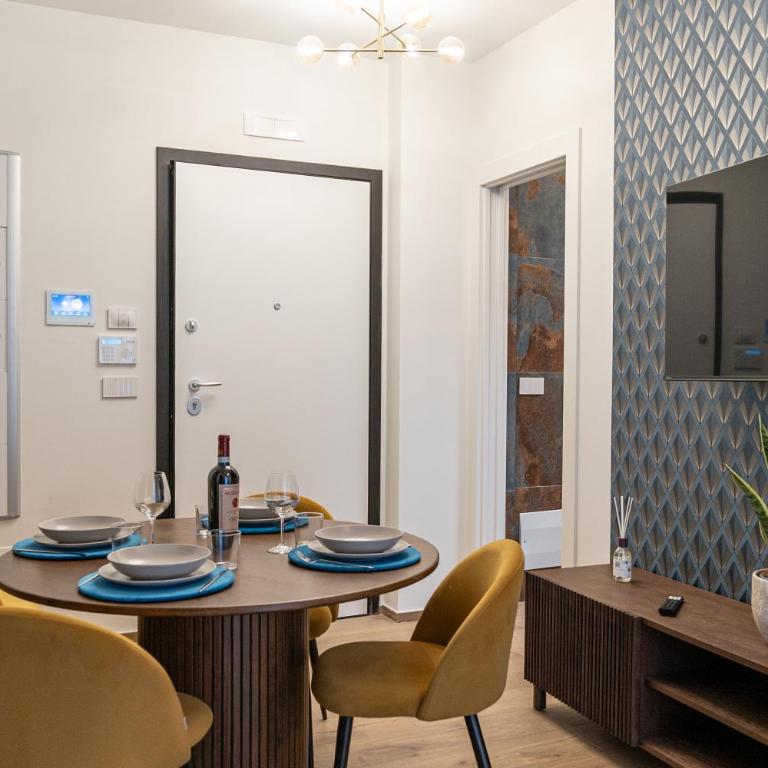 AM156 Bari Apt 240 Modern Urban Suite with Terrace & WiFi - Appartamento con 1 Camera da Letto - 10