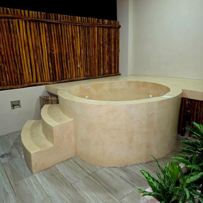 Estudio cerca de la zona hotelera de tulum con jacuzzi privado - Apartamento de 1 dormitorio - 14