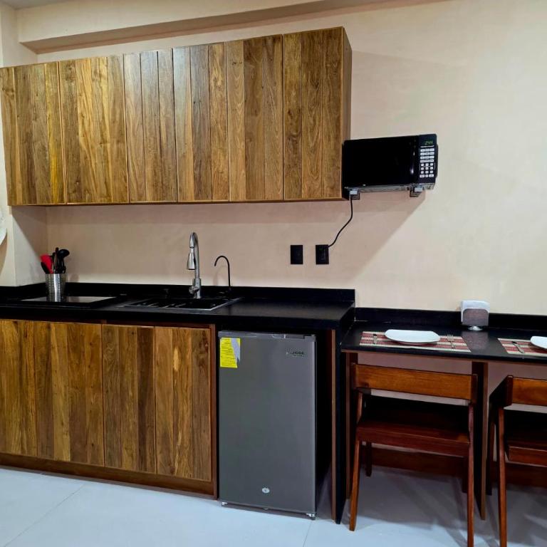 Estudio cerca de la zona hotelera de tulum con jacuzzi privado - Apartamento de 1 dormitorio - 5