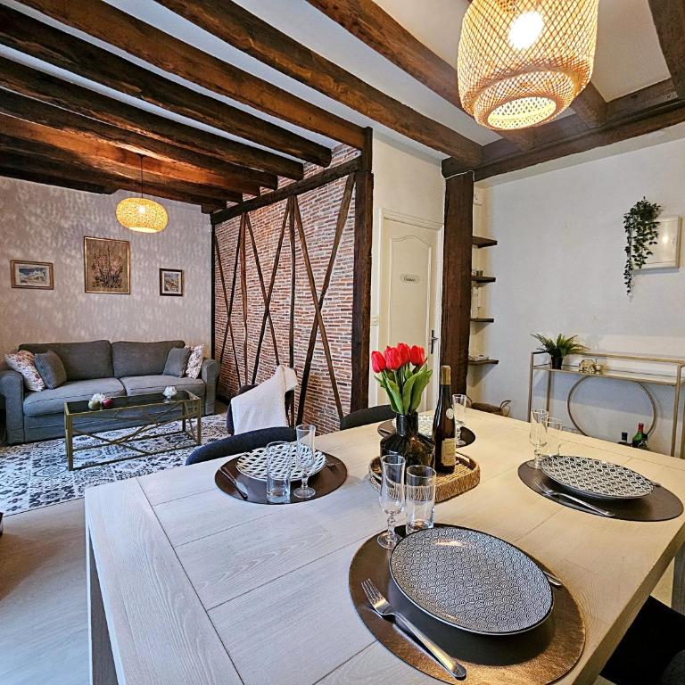 L'Odyssée - T2 charmant - 4 pers - Centre historique - Appartement 1 Chambre - 1