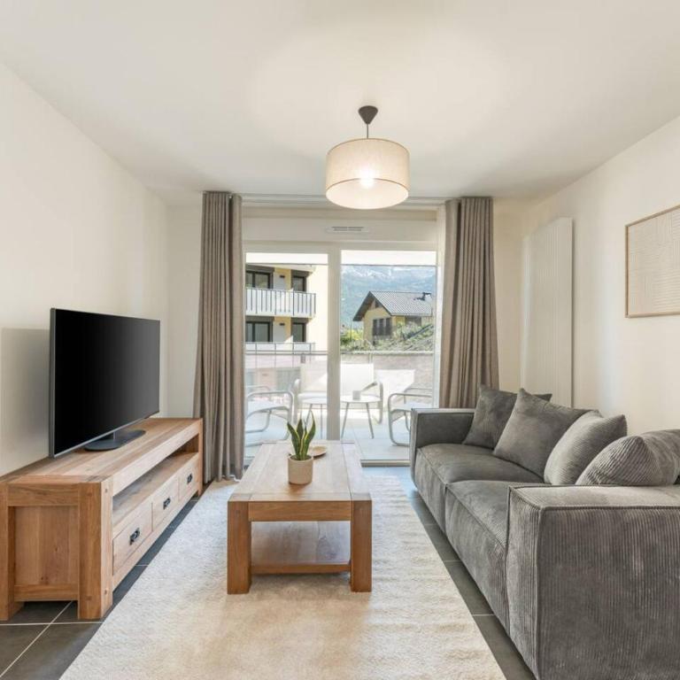 Alpin Moderne 2PAX Proche Gare et Thermes Paisible - Appartement - 2