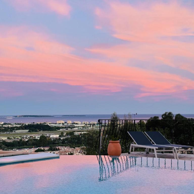Villa Belvédère Cannes - Panoramique 180 - Villa con Piscina Privata - 19