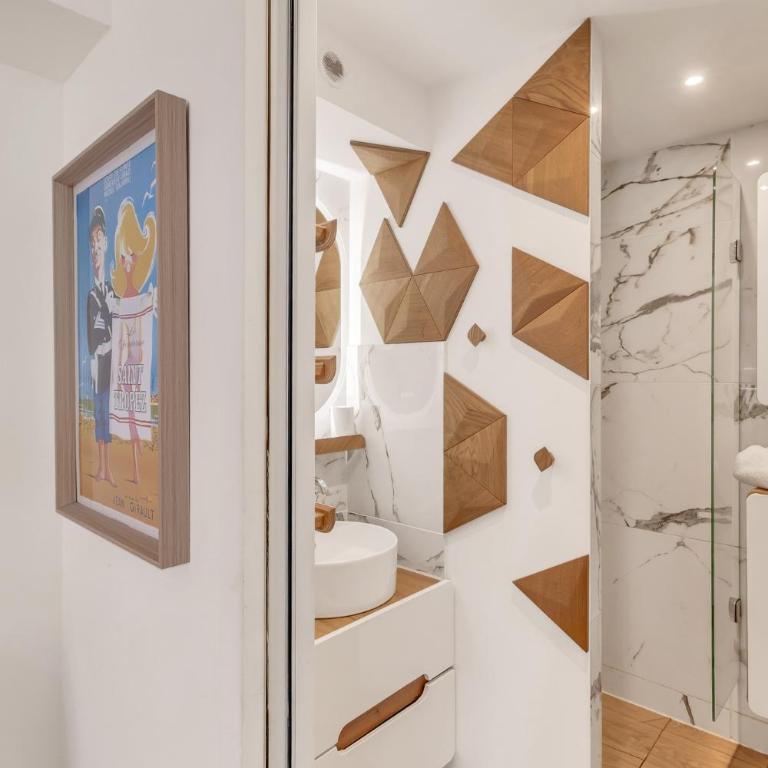 Saint-Tropez Luxury Design Apt Pool Beach Parking - One-Bedroom Apartment - 28