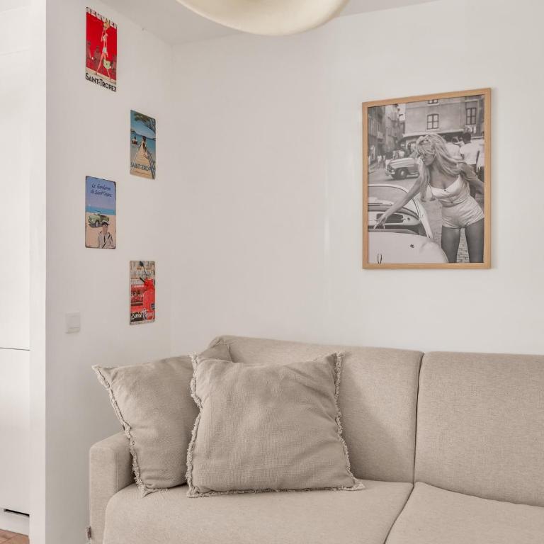 Saint-Tropez Luxury Design Apt Pool Beach Parking - One-Bedroom Apartment - 18